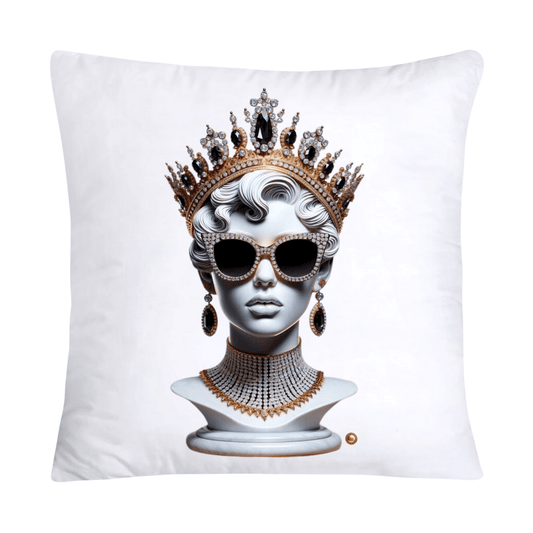 Wild Royal Animal Print Donut Queen Pillow Covers-1972