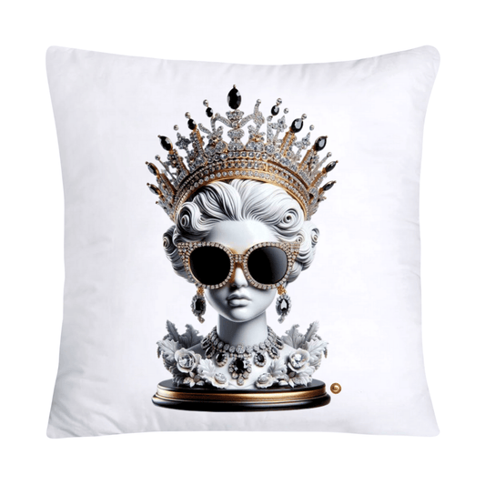Wild Royal Animal Print Donut Queen Pillow Covers-1963