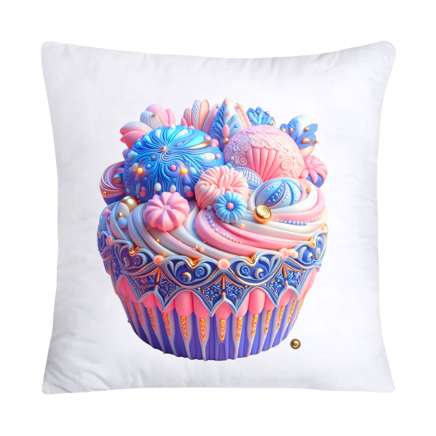 Pastel Cupcakes and Candy Pillow Covers 18x18-2416