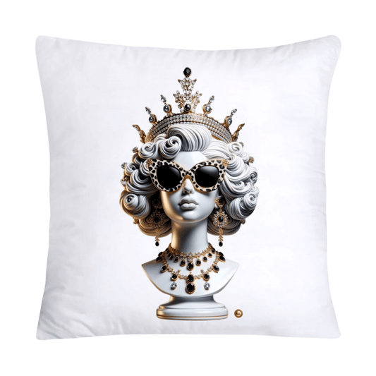 Wild Royal Animal Print Donut Queen Pillow Covers-1974