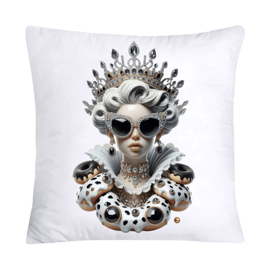 Wild Royal Animal Print Donut Queen Pillow Covers-1968