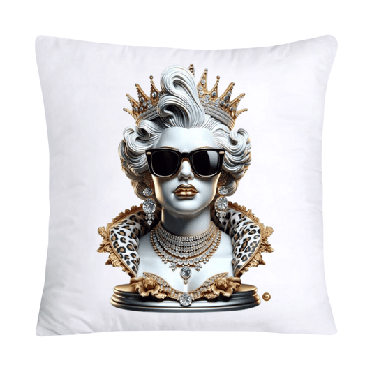 Wild Royal Animal Print Donut Queen Pillow Covers-1950