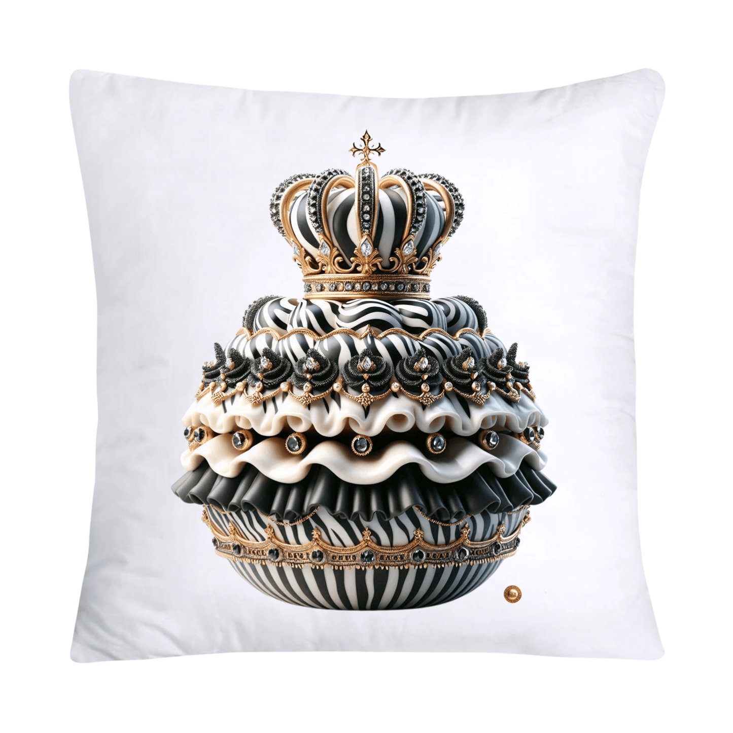 Wild and Royal Animal Print Donut 18x18 Pillow Covers-2023