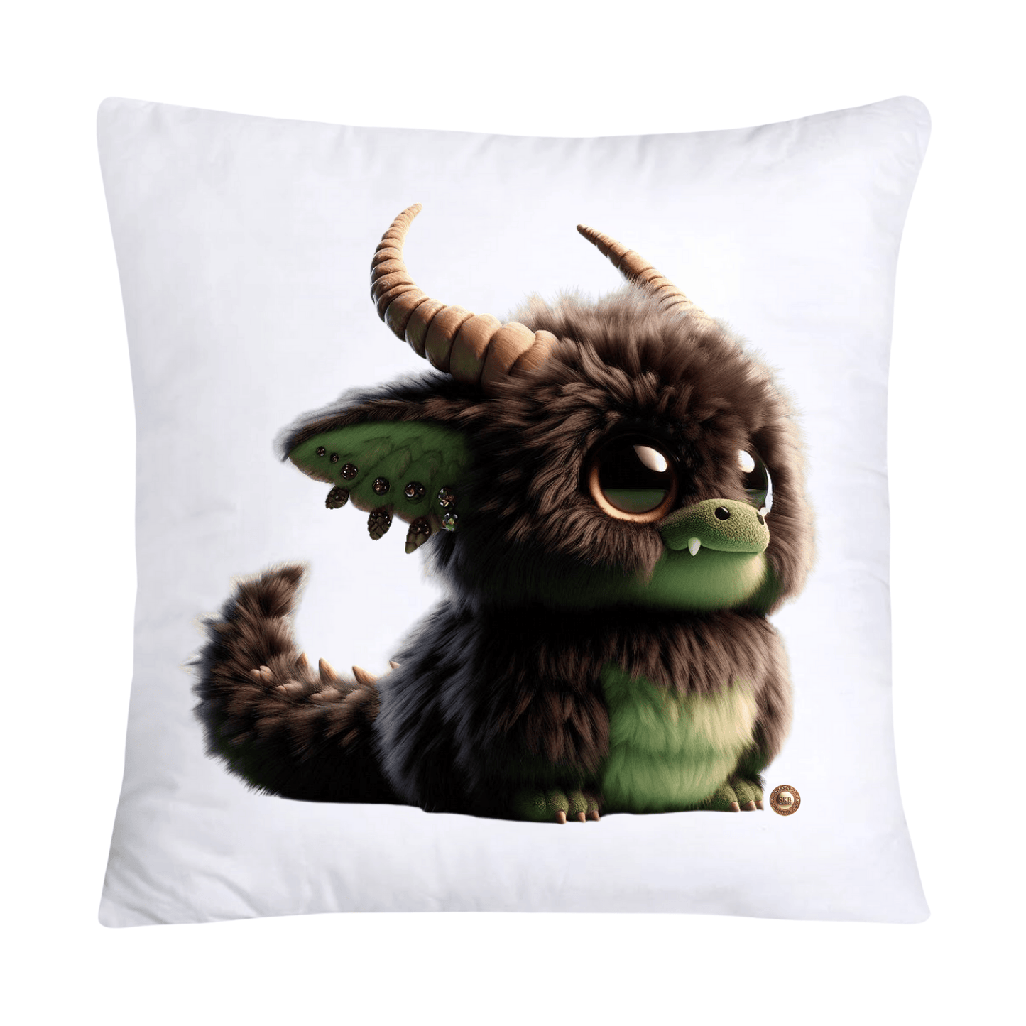 Furry Cajun Swamp Monster and His Pet Gator Pillow Covers-760