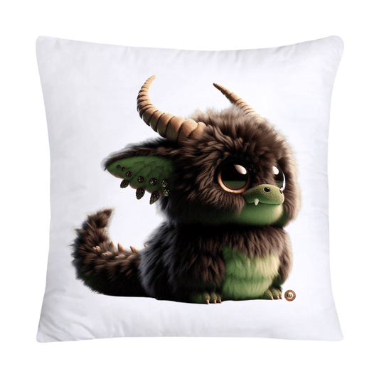 Furry Cajun Swamp Monster and His Pet Gator Pillow Covers-760