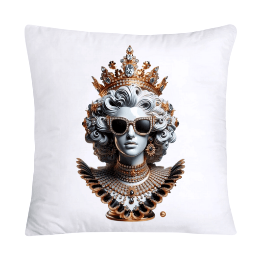 Wild Royal Animal Print Donut Queen Pillow Covers-1961
