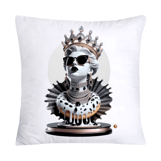Wild Royal Animal Print Donut Queen Pillow Covers-1970