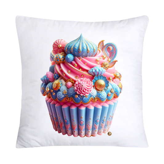 Pastel Cupcakes and Candy Pillow Covers 18x18-2418