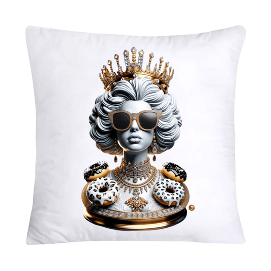 Wild Royal Animal Print Donut Queen Pillow Covers-1960