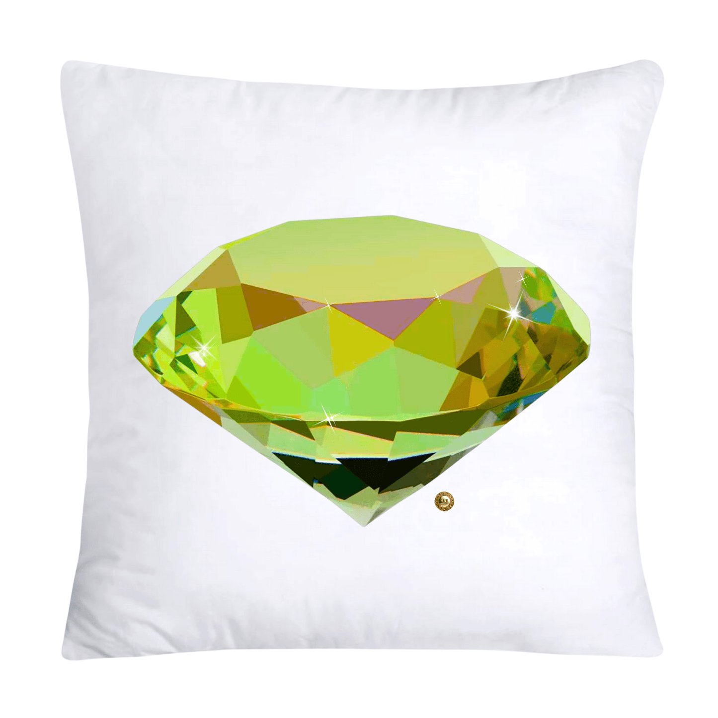Sparkling Diamonds and Gemstone Pillow Covers 18x18-2688