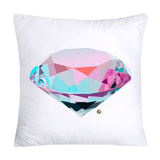Sparkling Diamonds and Gemstone Pillow Covers 18x18-2739