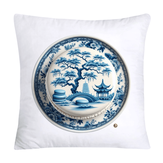 Blue Willow 18x18 Adorable Macaroon Pillow Covers-276