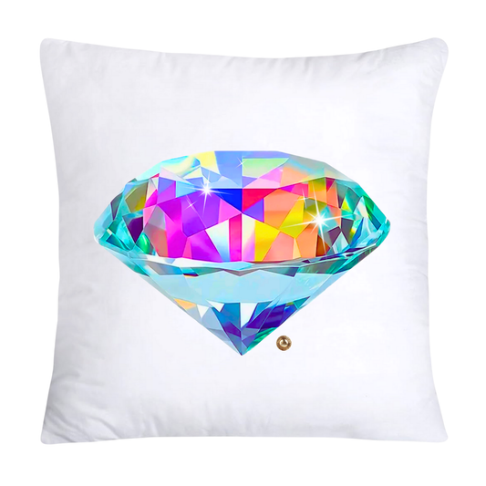 Sparkling Diamonds and Gemstone Pillow Covers 18x18-2720