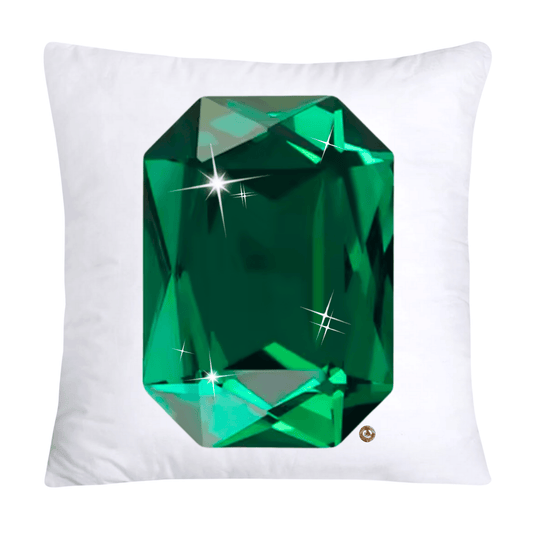 Sparkling Diamonds and Gemstone Pillow Covers 18x18-2685