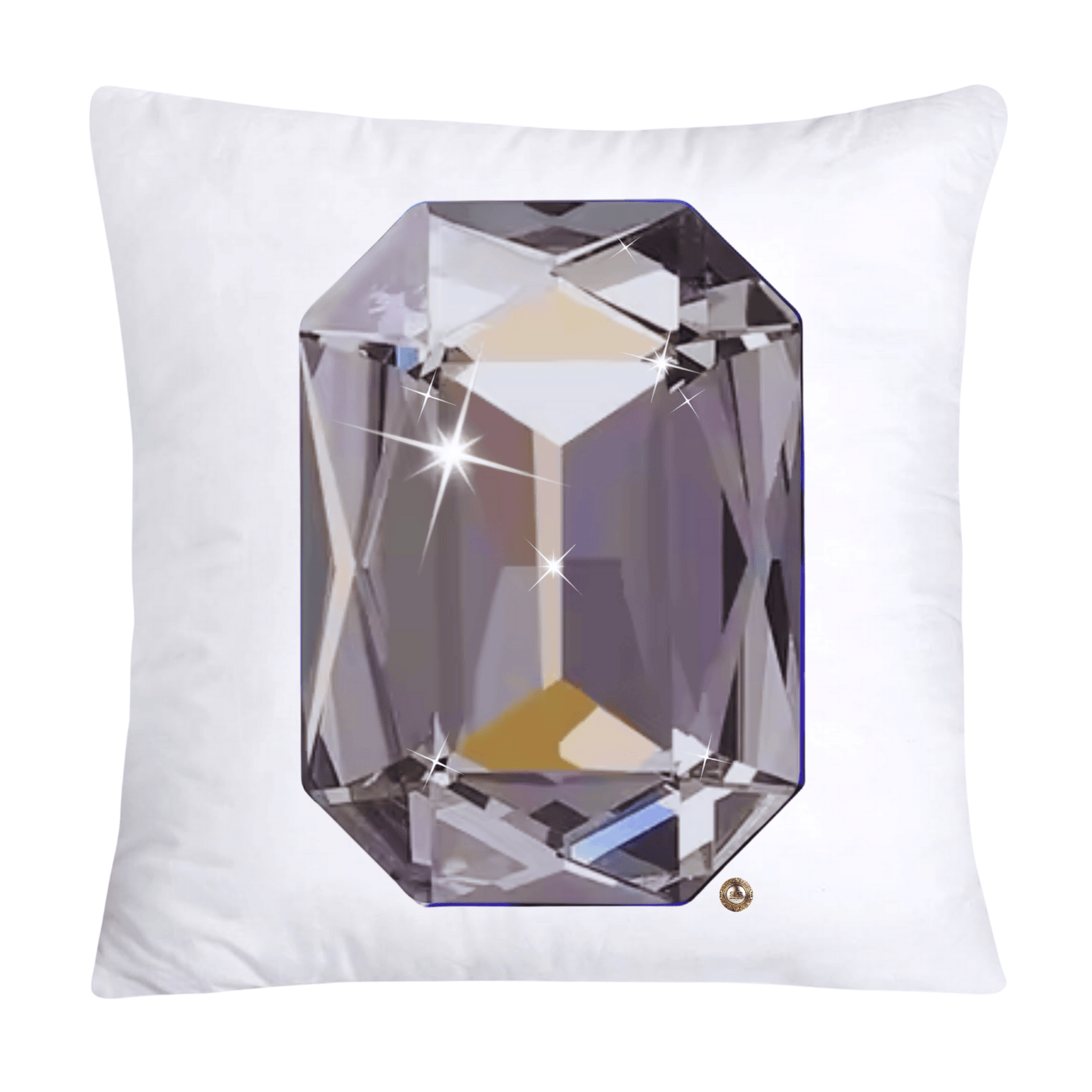 Sparkling Diamonds and Gemstone Pillow Covers 18x18-2676
