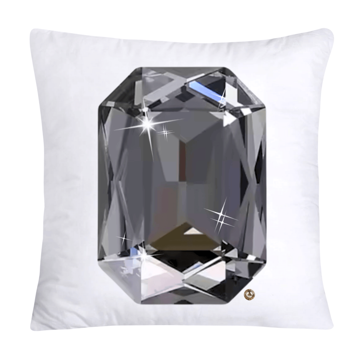 Sparkling Diamonds and Gemstone Pillow Covers 18x18-2702