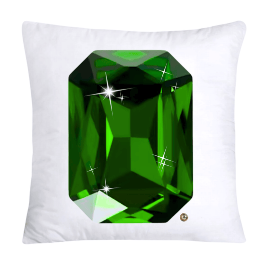 Sparkling Diamonds and Gemstone Pillow Covers 18x18-2684