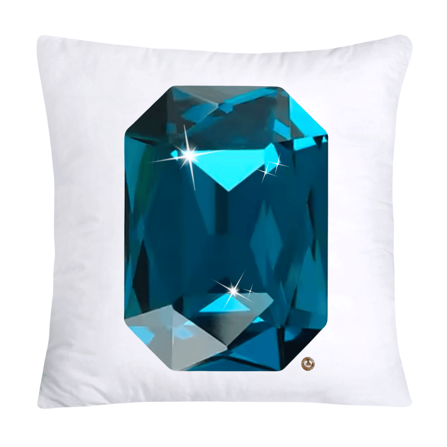 Sparkling Diamonds and Gemstone Pillow Covers 18x18-2700