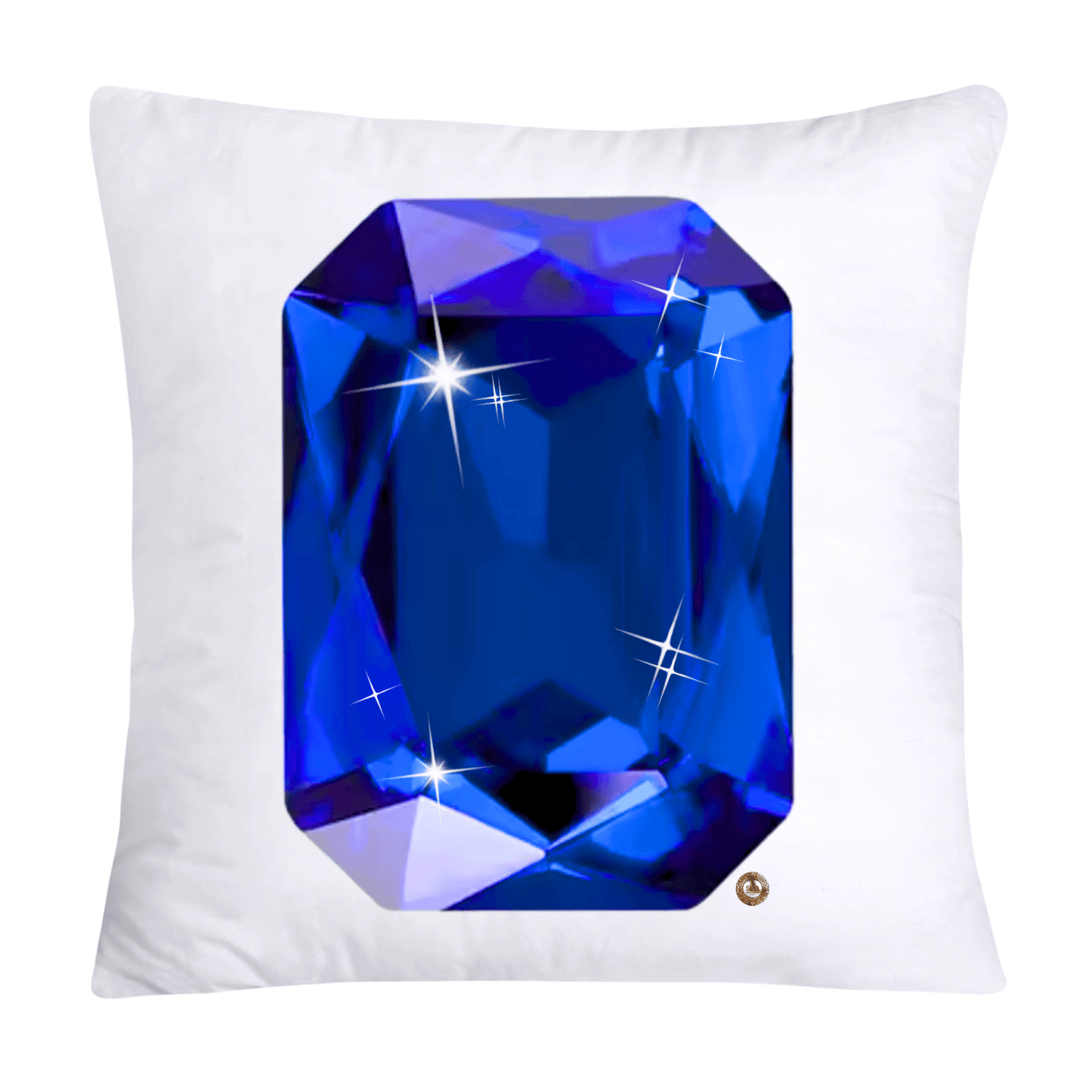 Sparkling Diamonds and Gemstone Pillow Covers 18x18-2707