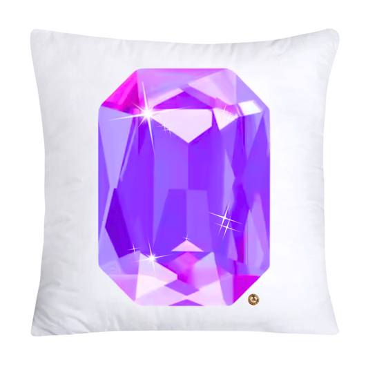 Sparkling Diamonds and Gemstone Pillow Covers 18x18-2686