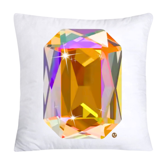 Sparkling Diamonds and Gemstone Pillow Covers 18x18-2667