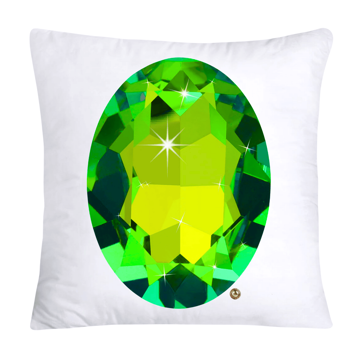 Sparkling Diamonds and Gemstone Pillow Covers 18x18-2728