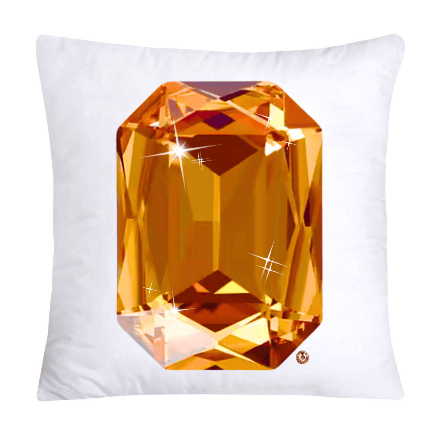 Sparkling Diamonds and Gemstone Pillow Covers 18x18-2705