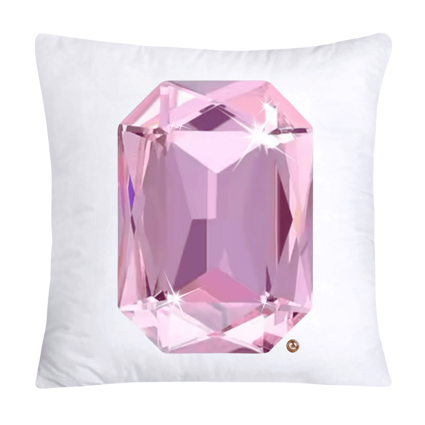 Sparkling Diamonds and Gemstone Pillow Covers 18x18-2698
