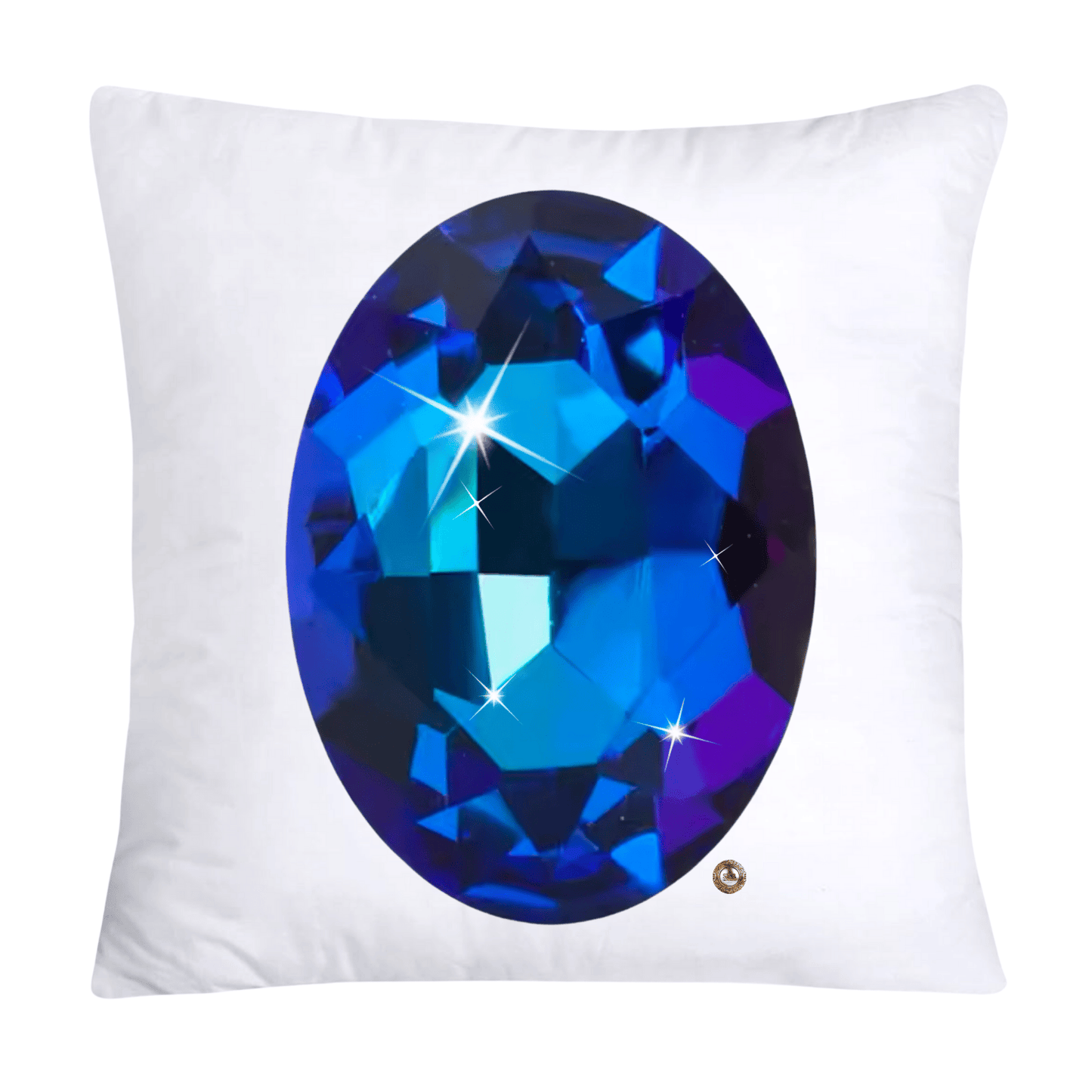 Sparkling Diamonds and Gemstone Pillow Covers 18x18-2723