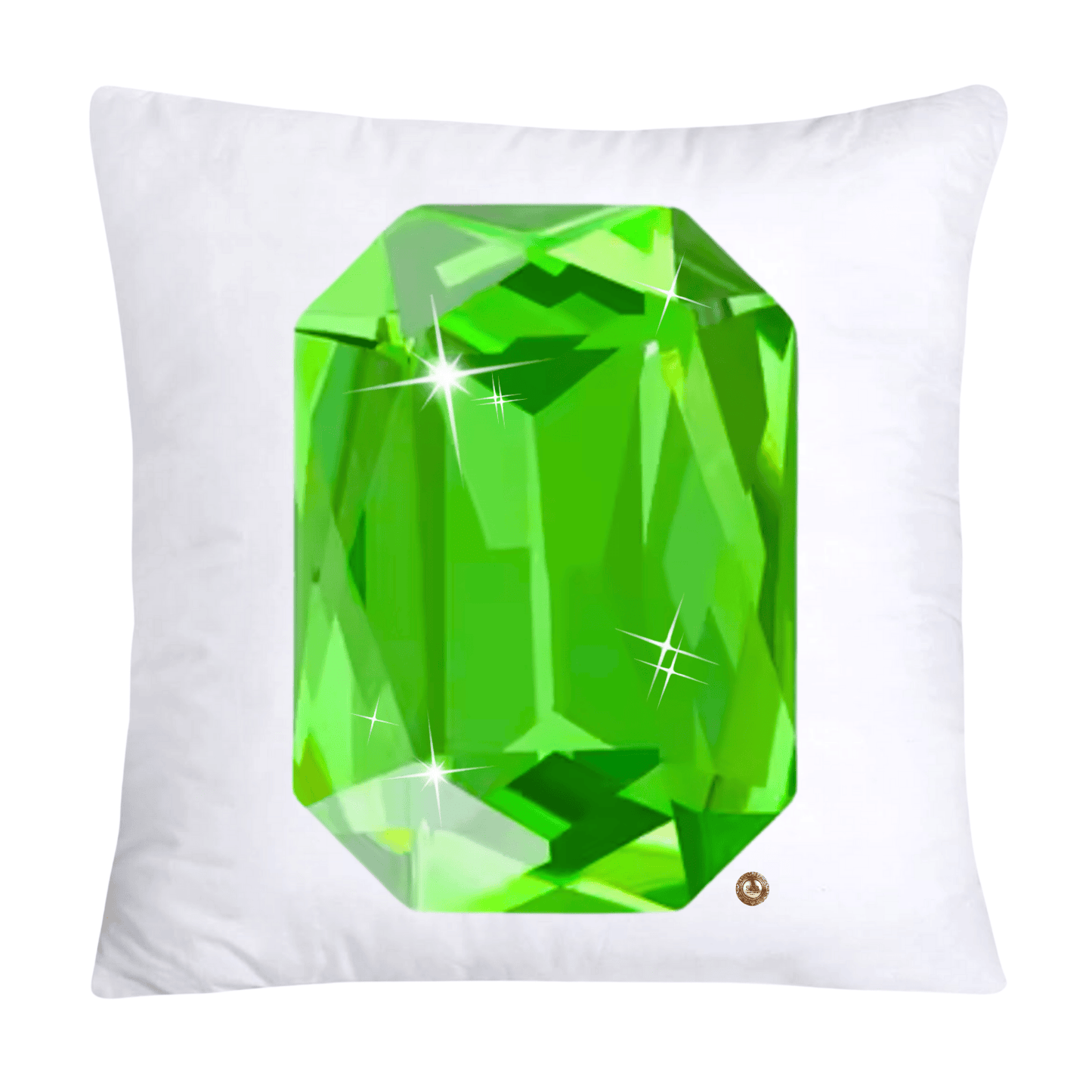 Sparkling Diamonds and Gemstone Pillow Covers 18x18-2673