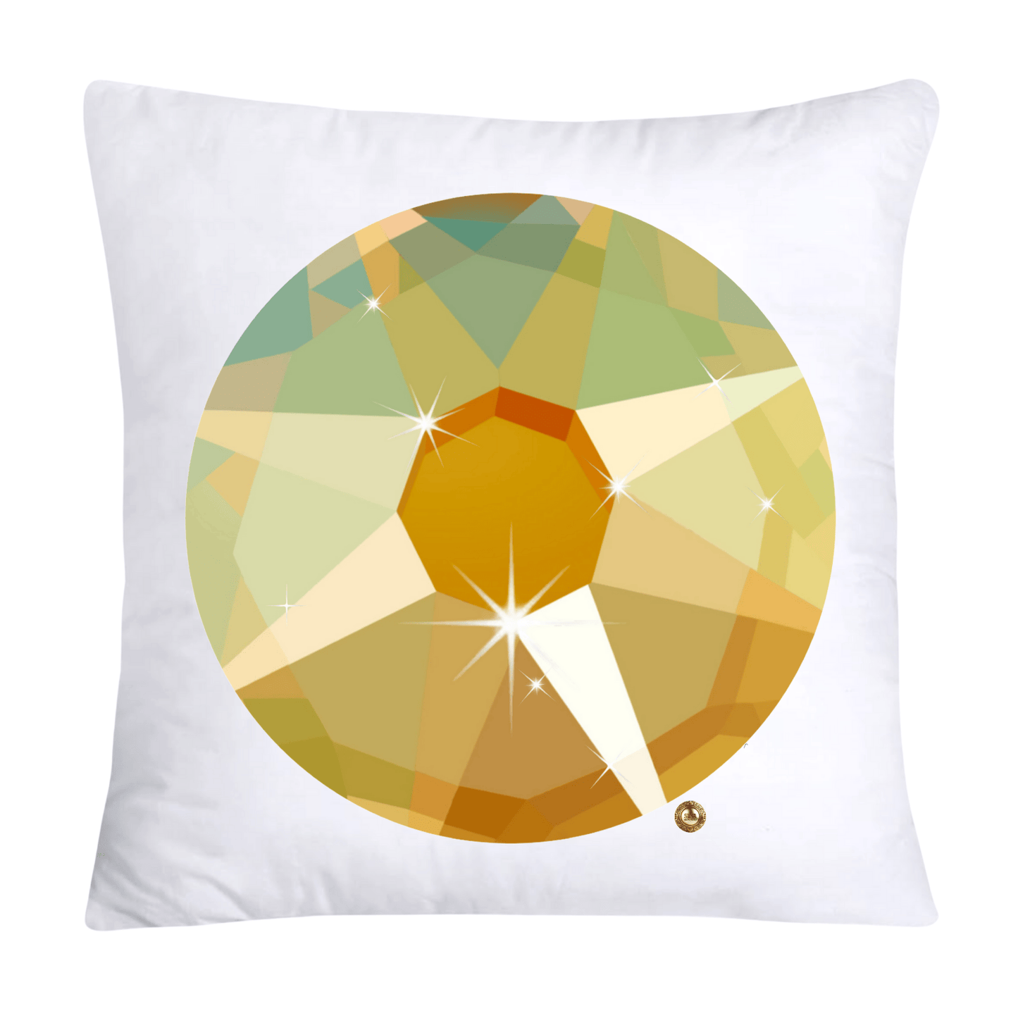 Sparkling Diamonds and Gemstone Pillow Covers 18x18-2732