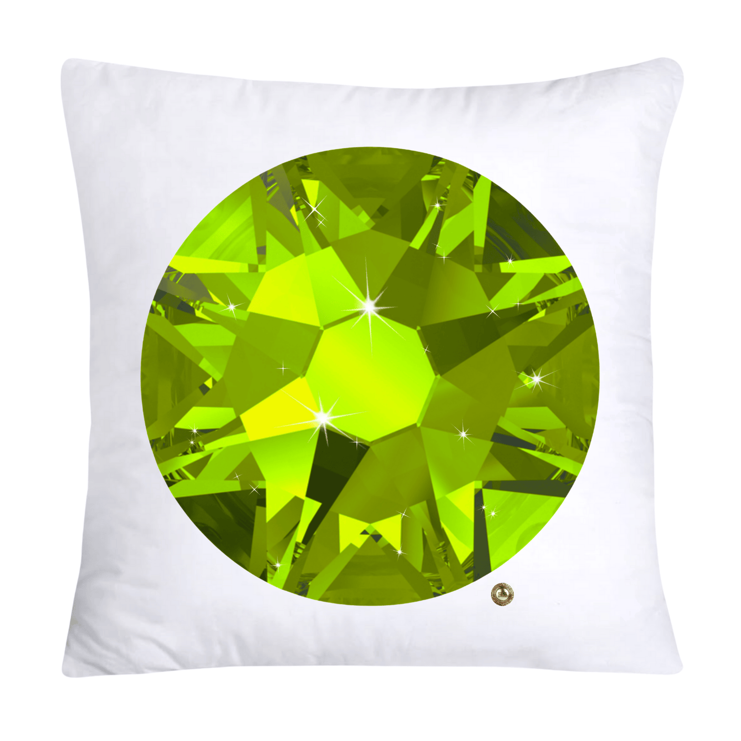 Sparkling Diamonds and Gemstone Pillow Covers 18x18-2729
