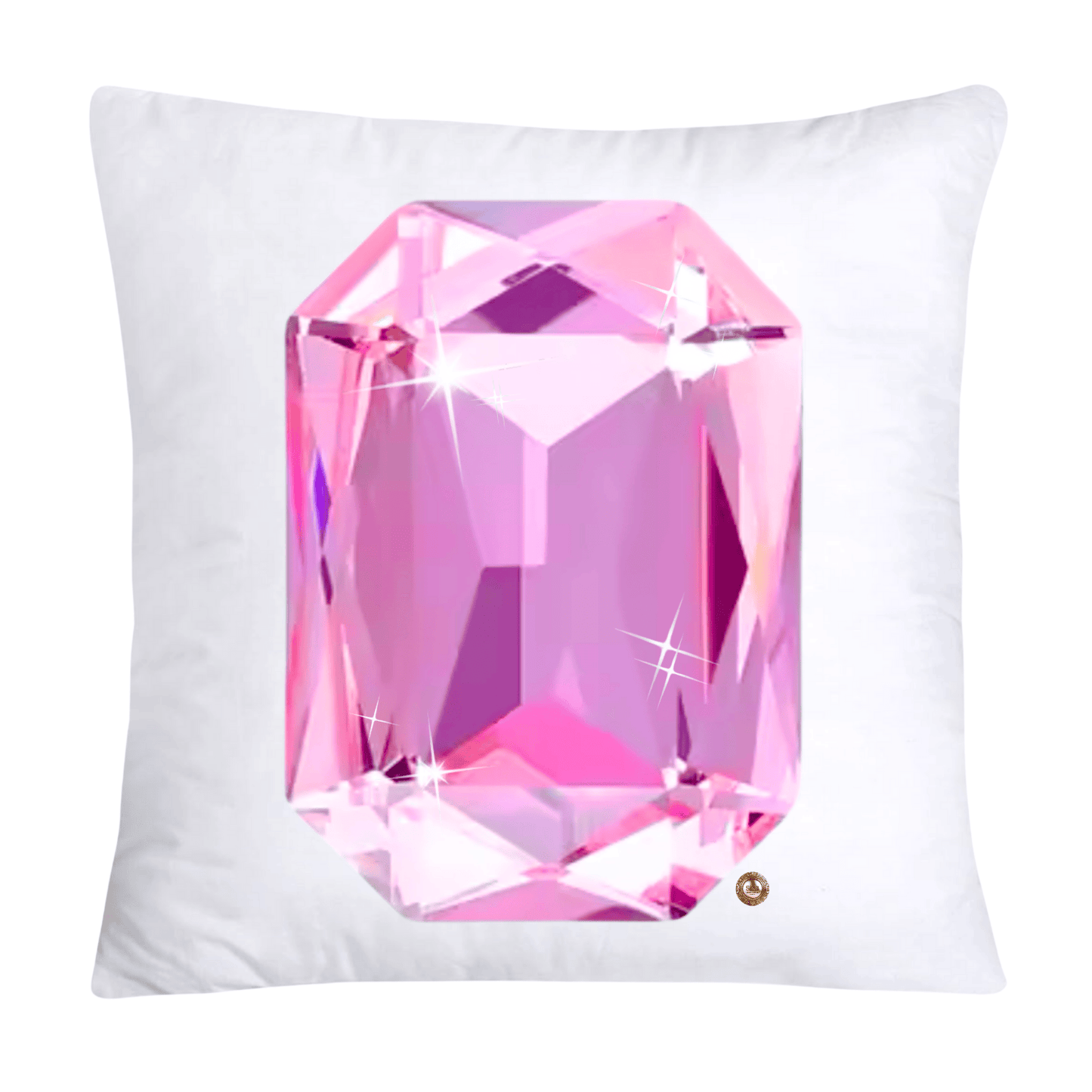 Sparkling Diamonds and Gemstone Pillow Covers 18x18-2694