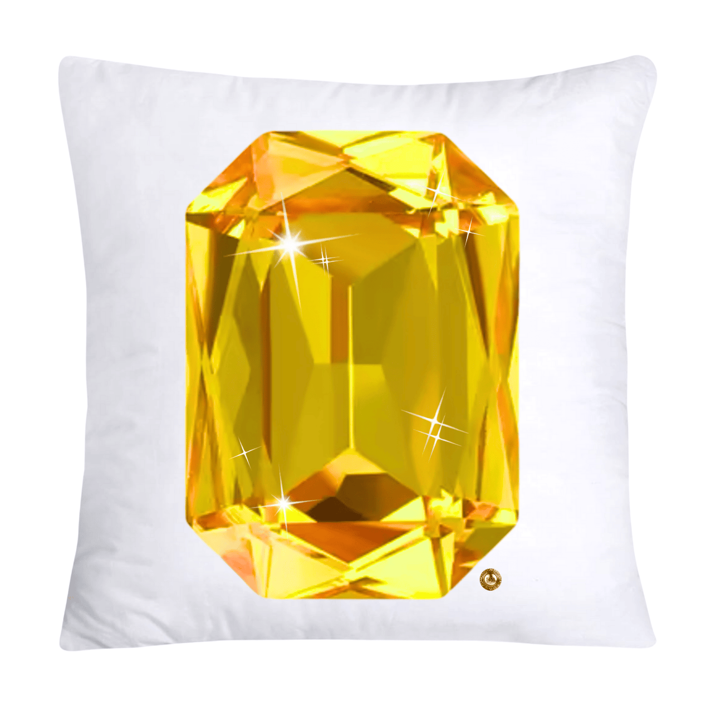 Sparkling Diamonds and Gemstone Pillow Covers 18x18-2696