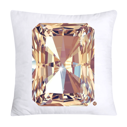 Sparkling Diamonds and Gemstone Pillow Covers 18x18-2657