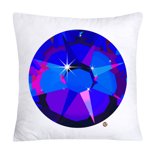 Sparkling Diamonds and Gemstone Pillow Covers 18x18-2731