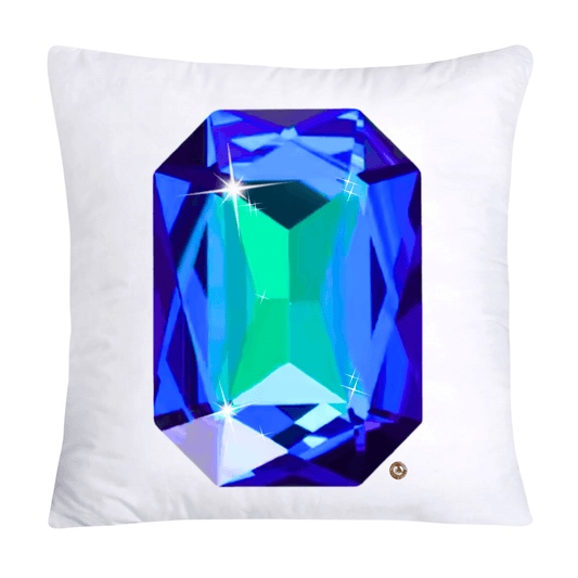 Sparkling Diamonds and Gemstone Pillow Covers 18x18-2669