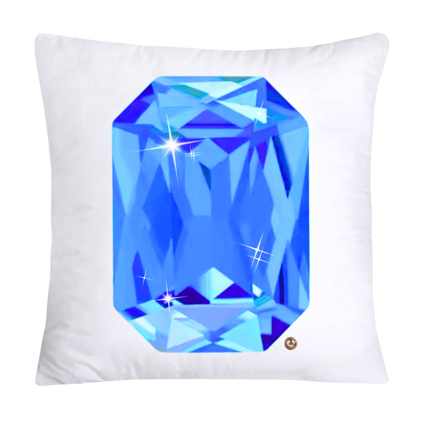 Sparkling Diamonds and Gemstone Pillow Covers 18x18-2708