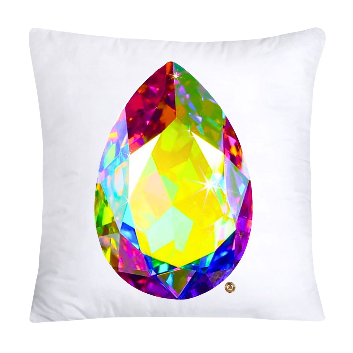 Sparkling Diamonds and Gemstone Pillow Covers 18x18-2718