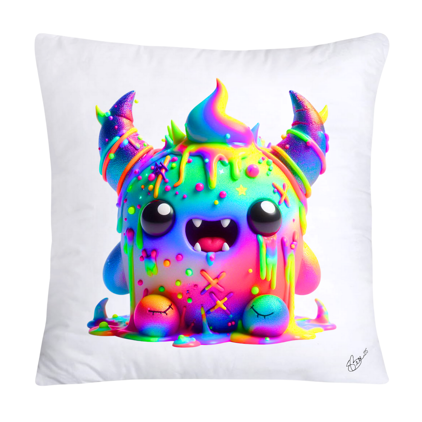 Monster Botched Babies “GOOP-GOBBLER” - Monster Pillow Covers - 2878