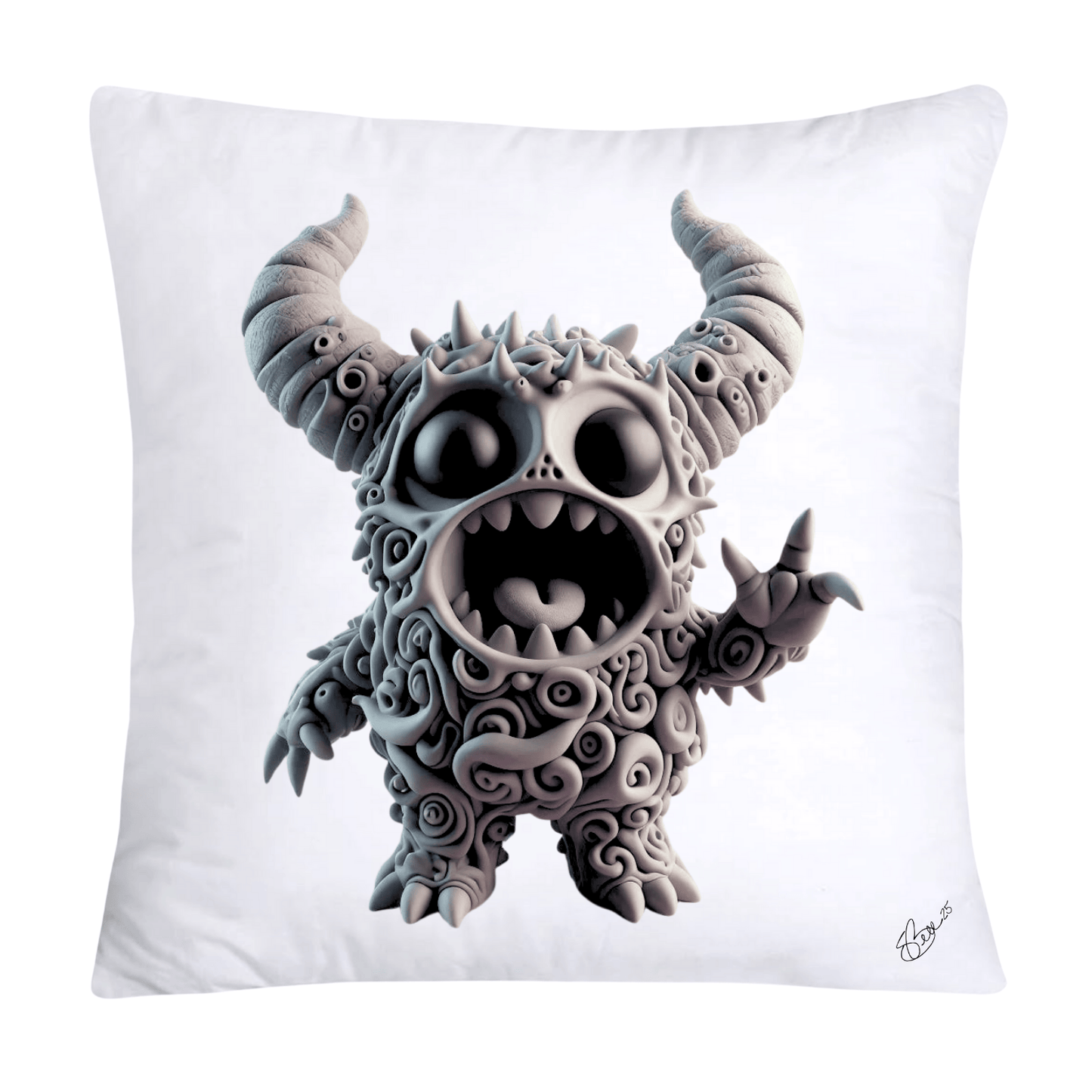 Monster Botched Babies “SKULLY CATERWAUL” - Monster Pillow Covers - 2892