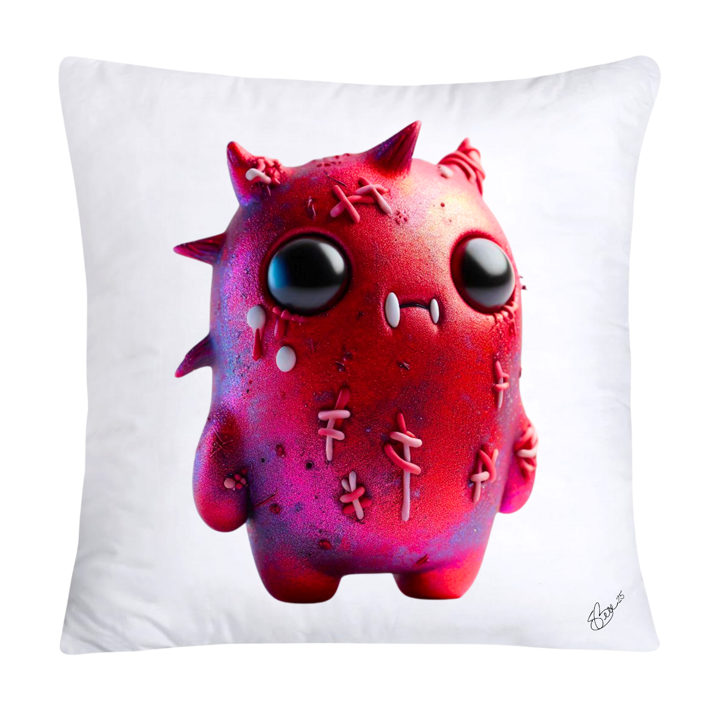 Monster Botched Babies “JANET D’SPARKS” - Monster Pillow Covers - 2885