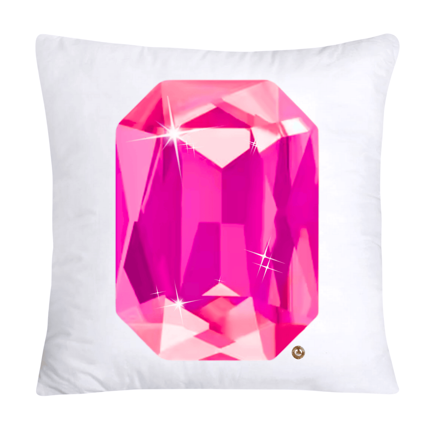 Sparkling Diamonds and Gemstone Pillow Covers 18x18-2706