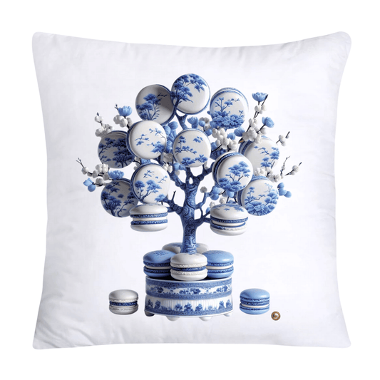 Blue Willow 18x18 Adorable Macaroon Pillow Covers-279