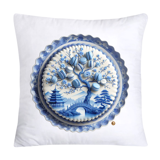 Blue Willow 18x18 Adorable Macaroon Pillow Covers-273