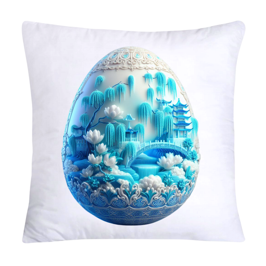 Blue Willow 18x18 Chinoiserie Egg Pillow Covers-1000