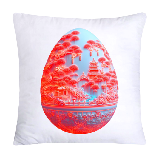 Orange Willow Egg 18x18 Pillow Covers-989