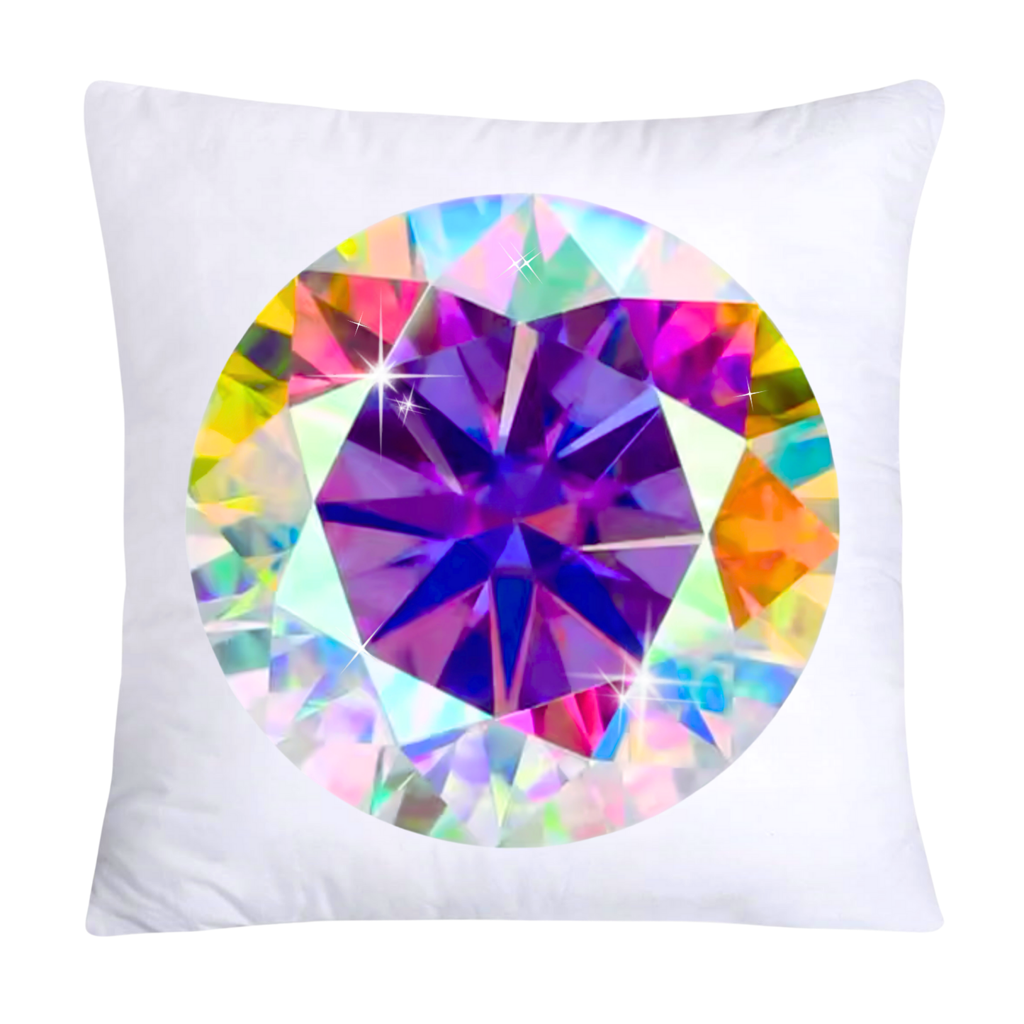 Sparkling Diamonds and Gemstone Pillow Covers-3683