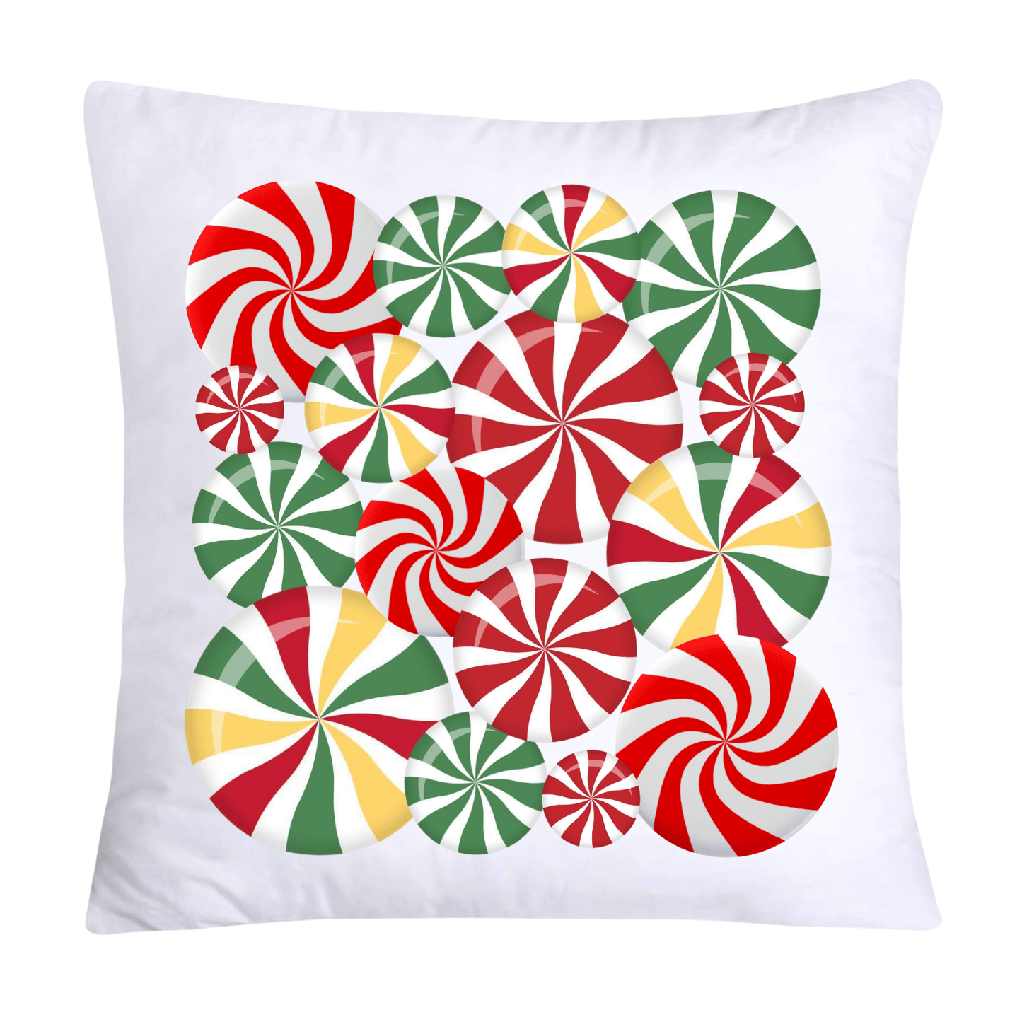 Sweet Candy Peppermint Pillow Covers-2512