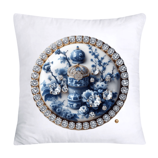 Blue Willow 18x18 Adorable Macaroon Throw Pillow Covers-1857
